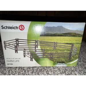 SCHLEICH FARM LIFE PADDOCK FENCE #42106 *NEW*